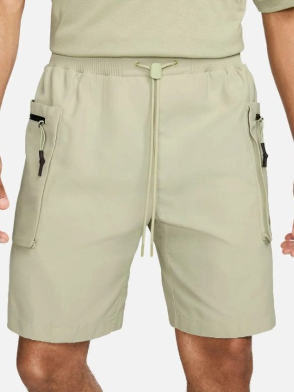 Nike Sportswear Tech Pack Woven Utility Shorts Olive FB7528-371 Mens Size XL